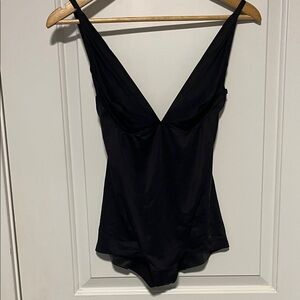 Maidenform Black V-Neck Bodysuit